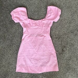 Altar'd State Pink Mini Dress